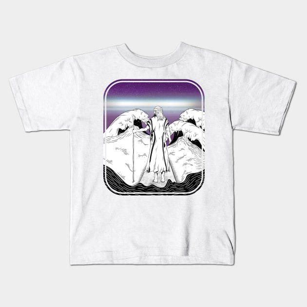 Moses Kids T-Shirt by mailboxdisco